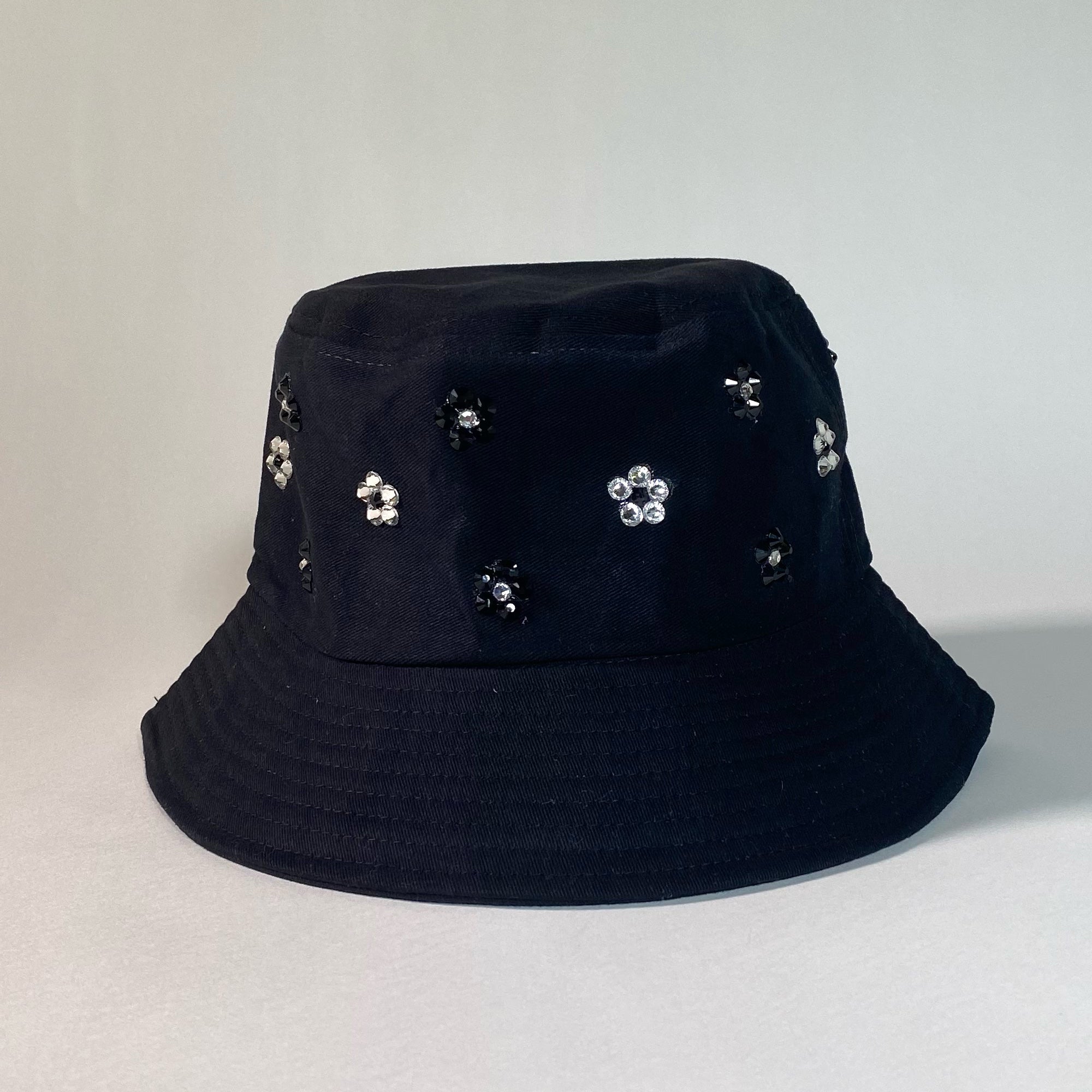 Midnight Flower Bucket Hat