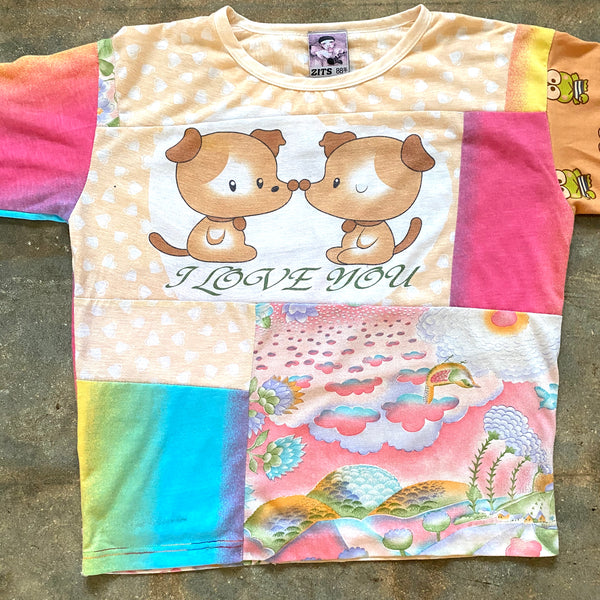 Love You Collage Tee