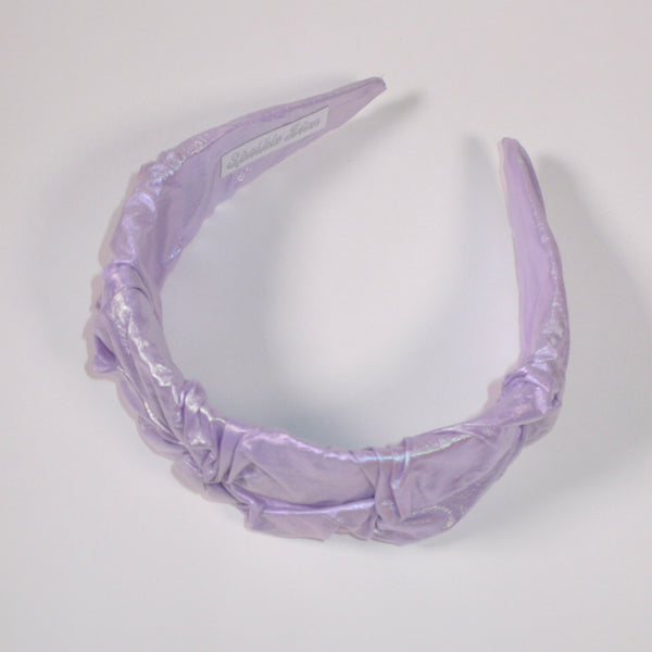 Iridescent Lavender Twisted Headband