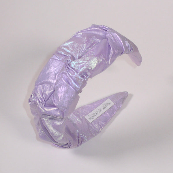Iridescent Lavender Twisted Headband